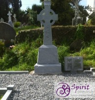 Limestone Cross & Book