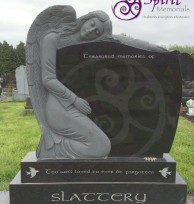 Black Granite with Angel 003